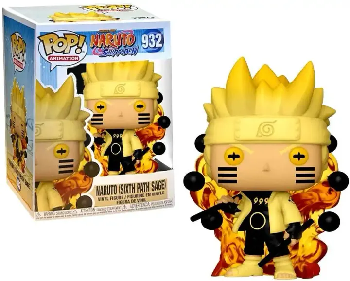 Figurine Funko Pop! Naruto Shippuden : Naruto (Sixth Path Sage) n°932