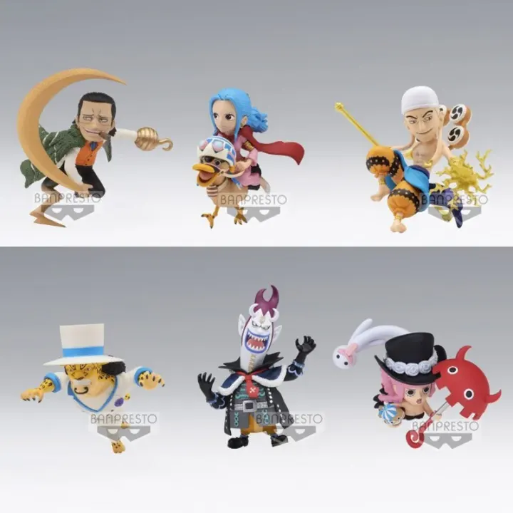 One Piece – Set de 6 Figurines Wcf – the Great Pirates