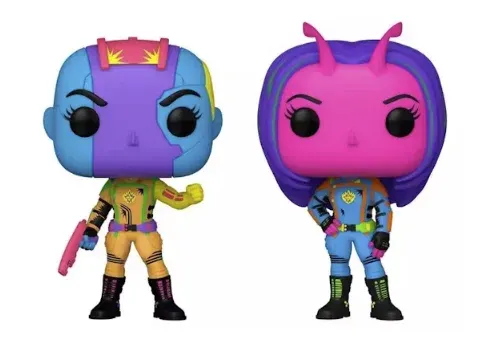 Pack 2 Funko Pop! Guardians Of The Galaxy v3 : Nebula & Mantis — photo 2