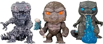 Pack 3 Funko Pop! Godzilla & Mechagodzilla & Kong — photo 2