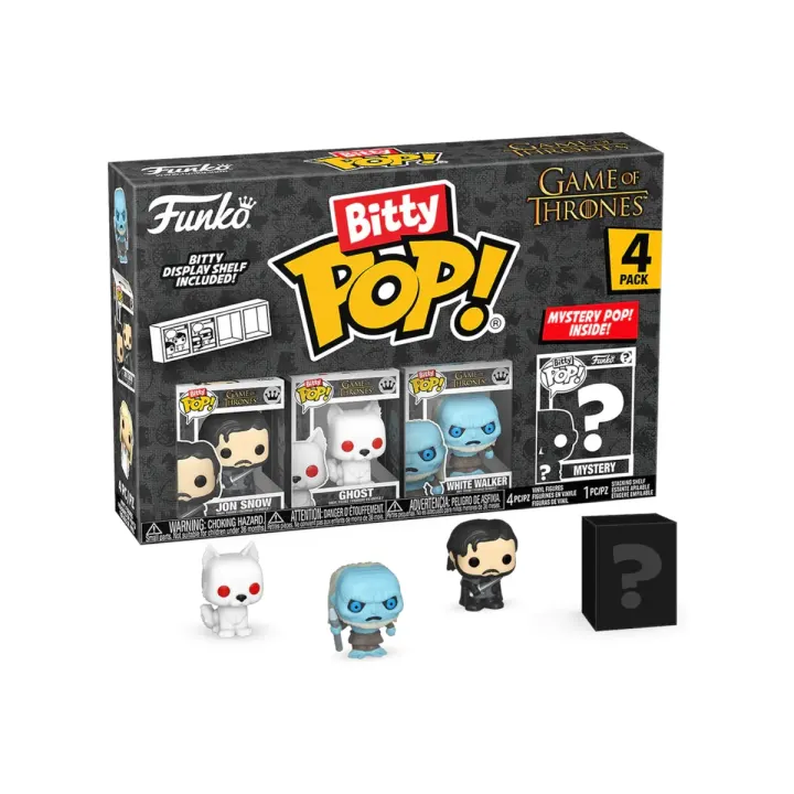 Pack 4 Figurines Funko Bitty Pop – Game of Thrones Jon Snow