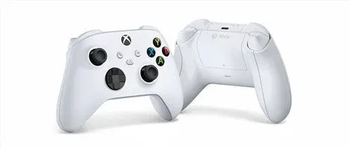 Pack Console Xbox Series S + 2 Manettes sans fil robot Blanc — photo 5