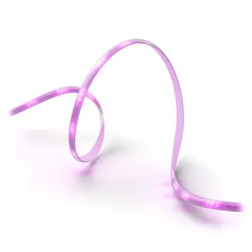 Pack Philips Hue : 2 Ampoules connectées W&C E27 1100lm + Pont de connexion + Dimmer Switch + Ruban LED Lightstrip Solo 3m — photo 5