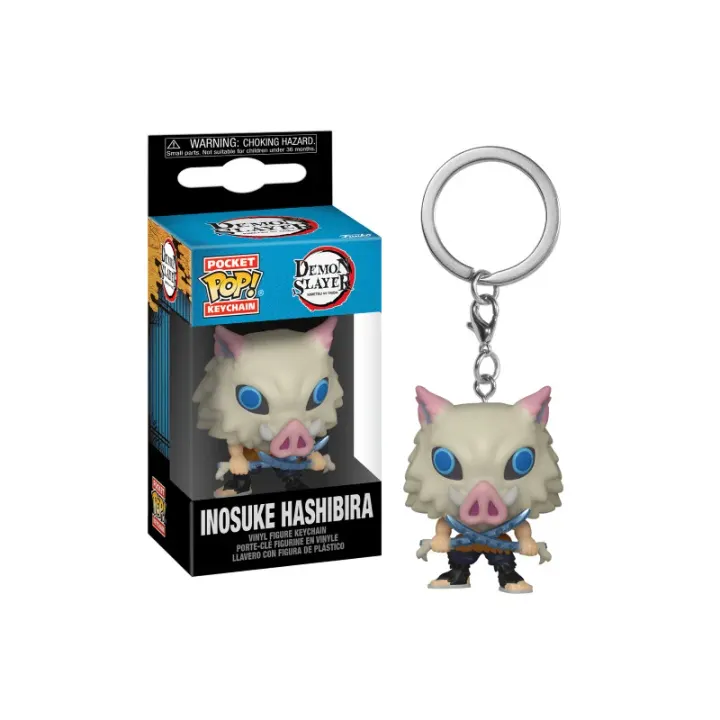 Porte Clé Demon Slayer – Inosuke Hashibira (with swords)