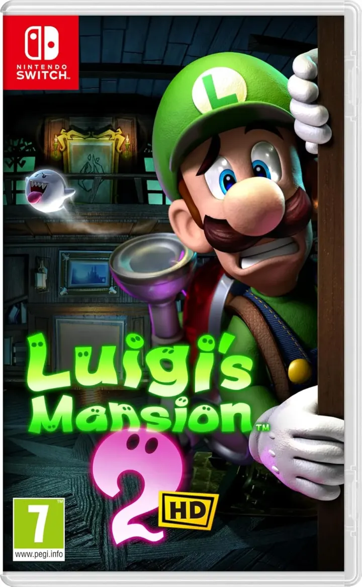 Poster A2 Luigi’s Mansion 2 HD Nintendo Switch