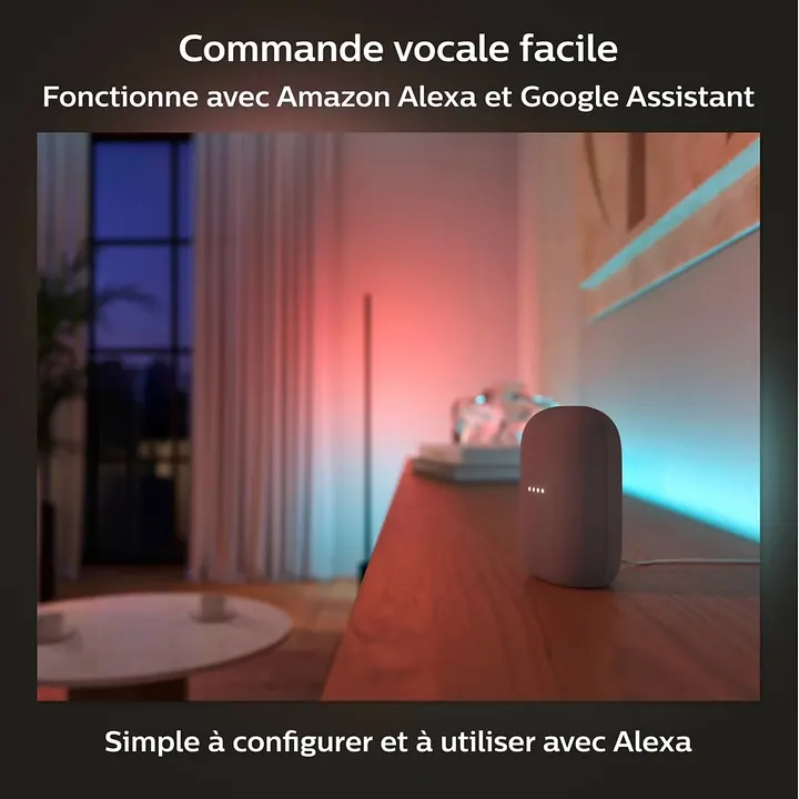Ruban LED Shape smart light Philips Hue blanc et couleur d’ambiance 2m — photo 3