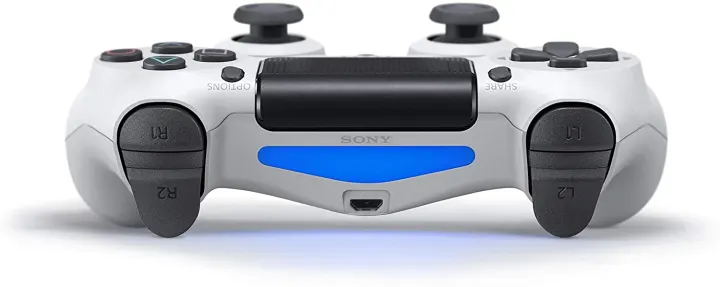 Manette PS4 DUALSHOCK 4 Officielle, Sans Fil, Batterie Rechargeable, Bluetooth, Glacier White — photo 3