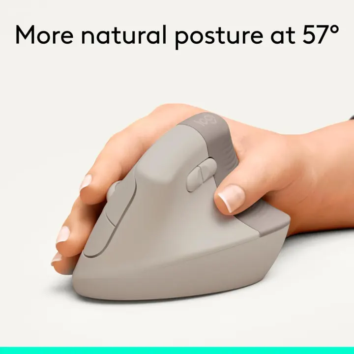 Souris Ergonomique Verticale Logitech Lift Vertical Ergonomic Mouse Sans Fil — photo 3
