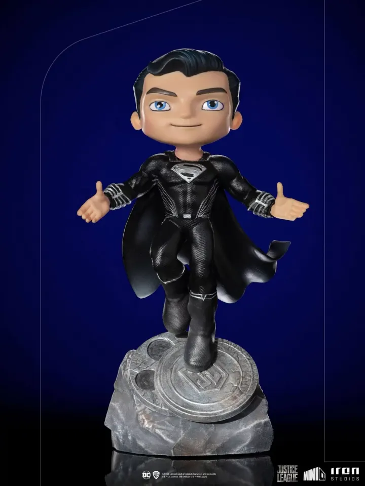 Figurine Superman (15cm) Black Suit MiniCo Zack Snyder’s — photo 5