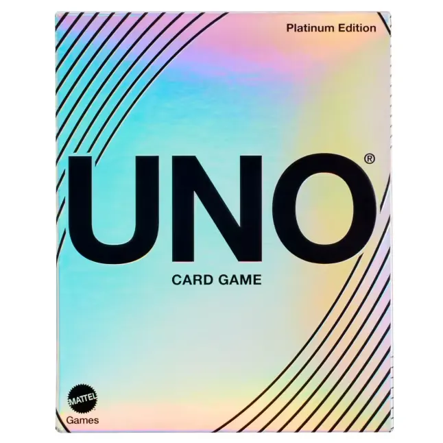 Jeu de Cartes UNO Platinum Edition – Édition Premium