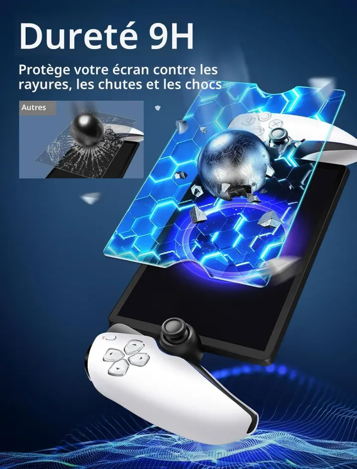 Verres Trempés ivoler pour PlayStation Portal (Écran 8″) – Protection Ultra-Claire — photo 3