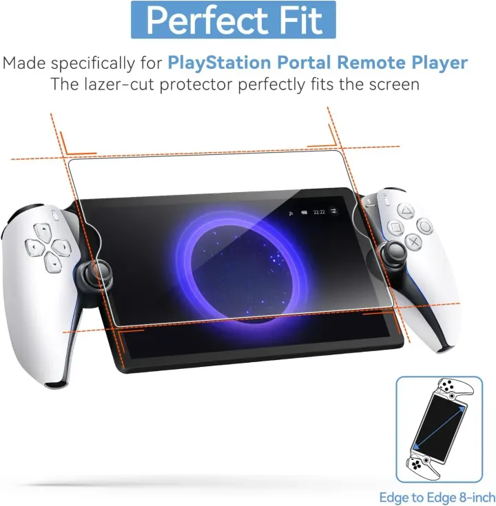 Verres Trempés ivoler pour PlayStation Portal (Écran 8″) – Protection Ultra-Claire — photo 4