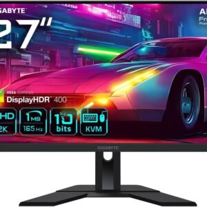 Écran gaming QHD Gigabyte M27Q Écran Gaming 27 pouces QHD 170Hz KVM