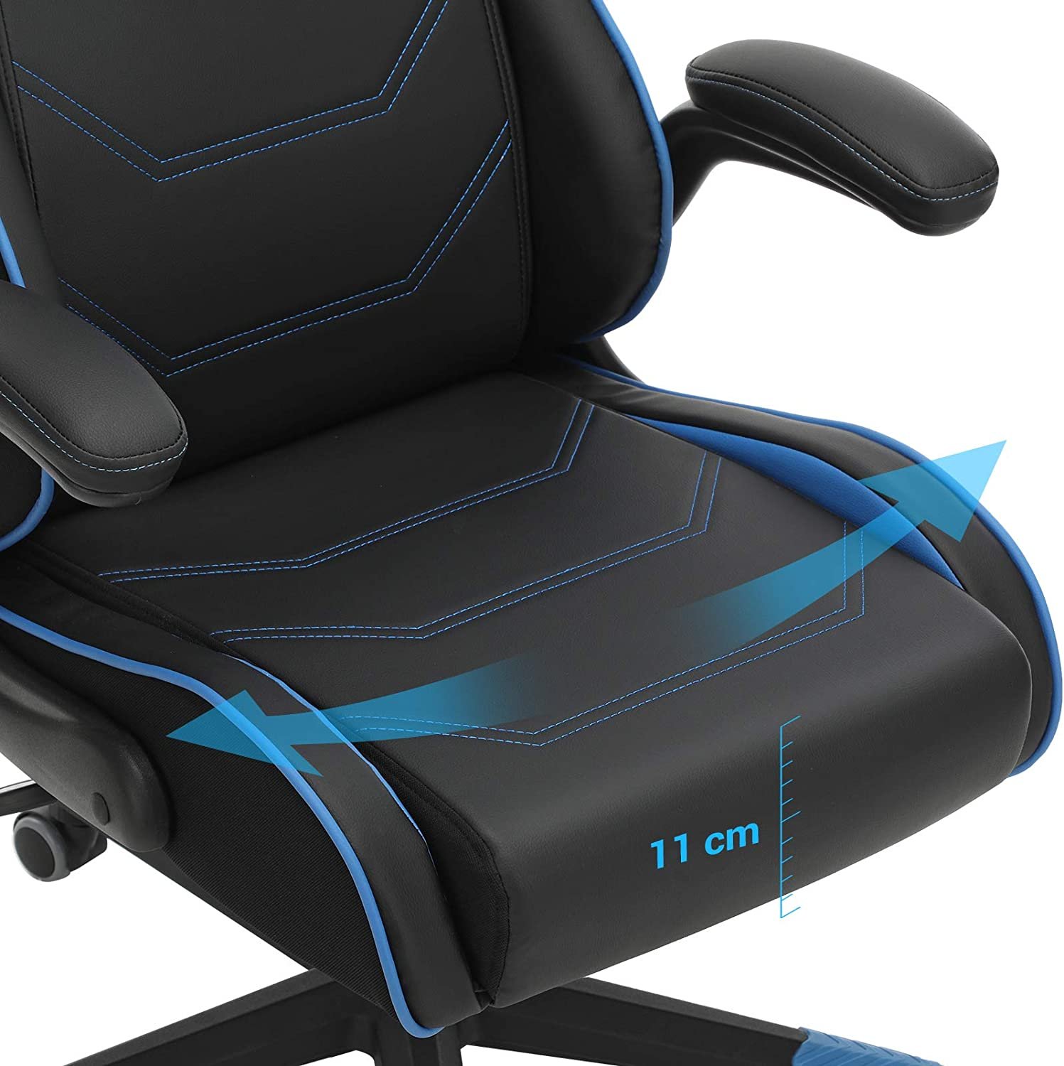 SONGMICS Fauteuil gamer, Chaise racing ergonomique RCG014B01 – DealTech  Maroc