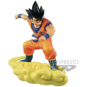 Figurine Goku sur Le Nuage Magique, 16 cm