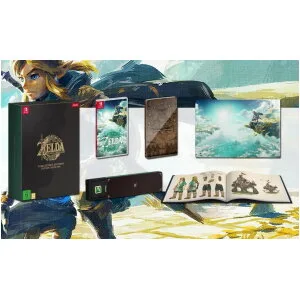 The Legend Of Zelda Tears Of The Kingdom Edition Collector Switch - NEUF Sous Blister