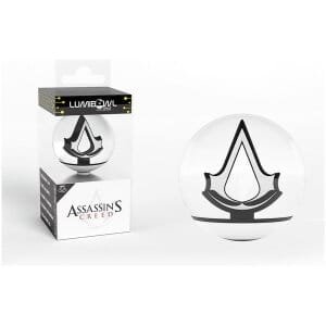 Figurine connectée Lumibowl Ubisoft logo Assassin's Creed