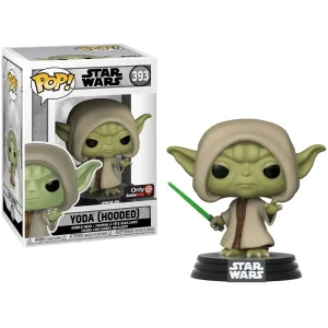 Figurine Funko Pop! Star Wars: Yoda (Hooded) N° 393