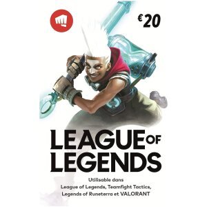 Carte Cadeau League of Legends 20€ | Riot Points