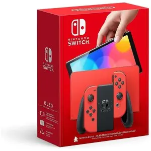 Console Nintendo Switch Modèle OLED - Édition Mario (Rouge)