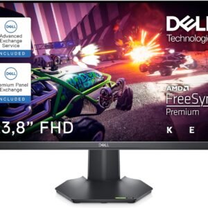 Dell G2422HS 24" Full HD (1920x1080) Écran PC Gaming, 165Hz, Fast IPS, 1ms, AMD FreeSync Premium, Compatible NVIDIA G-SYNC, Réglage en Hauteur, 99% sRGB, DisplayPort, 2x HDMI, Garantie 3 ans, Noir