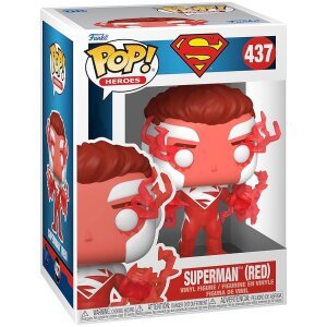 Funko Pop! DC Heroes Figurine: Superman (Red) N°437