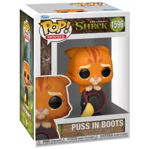 Figurine Funko Pop Shrek DreamWorks 30th figurine Le Chat Potté Puss in Boots N° 1596