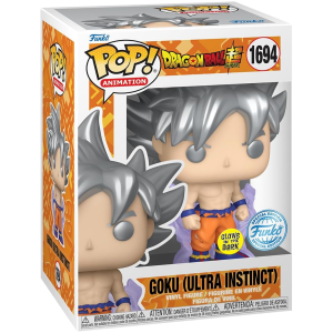 Funko Pop Goku (Ultra Instinct) Glows in The Dark Special Edition N°1694