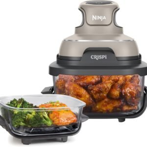 Friteuse sans huile Ninja Crispi Airfryer en verre FN101EUSG Vert Gris