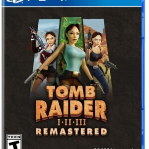 Tomb Raider I–III Remastered pour PS4 – Collection Remasterisée avec Lara Croft | Jeu Vidéo Maroc