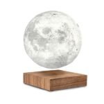 Lampe Lune Gingko – Bois Noyer Américain Design