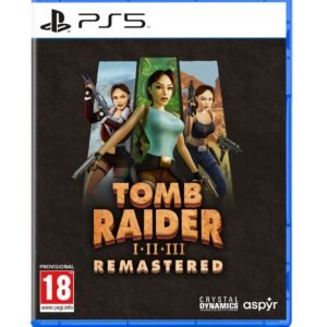 Tomb Raider I–III Remastered PS5 – Collection Remasterisée de Lara Croft au Maroc