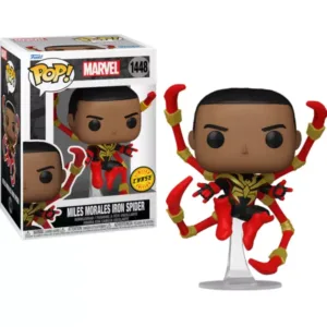 Funko POP! Marvel – Figurine Miles MoralesIron Spider N°1448 (chase edition)