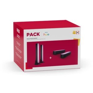 Philips Hue Play Pack 4 Barres Lumineuses Noir