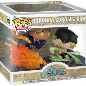 Figurine Funko Pop Moment One Piece Roronoa Zoro vs King N°1954