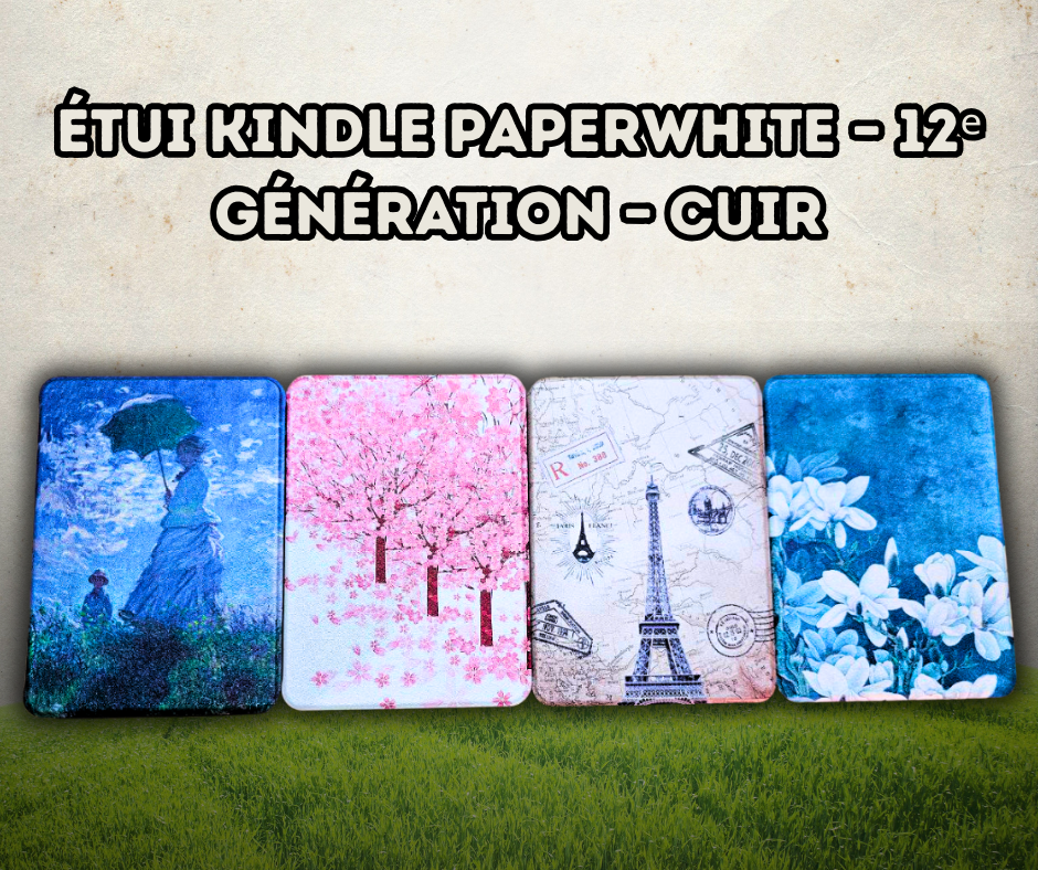 Étui Kindle Paperwhite – 12ᵉ Génération – Cuir
