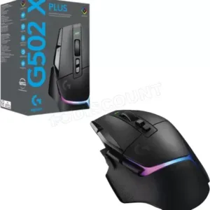 Souris Gaming Sans Fil Logitech G502 X Plus RGB – Noir