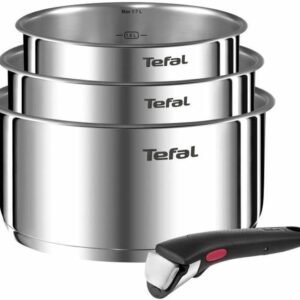 Batterie de cuisine Tefal Ingenio Emotion L896S404 Set 3 Casseroles