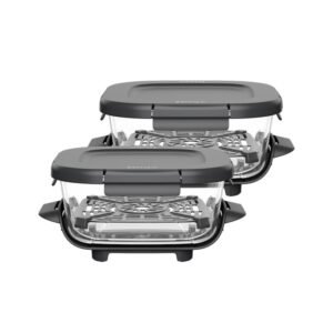 Ninja CRISPi CleanCrisp Glass Containers 1.4L Set of 2 Accessoires Cuisine