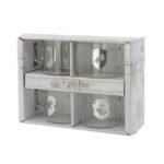 Set Espresso Harry Potter Espresso Glass Mugs Set of 4