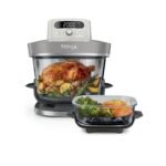 Ninja CRISPi PRO Air Fryer 7-en-1 Glass, 5.7L + 2.3L- Gris perle AS101EULG