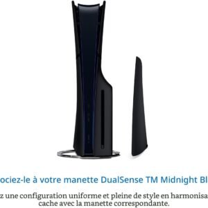 Coques PS5 Slim Sony PS5 Console Covers Slim Midnight Black