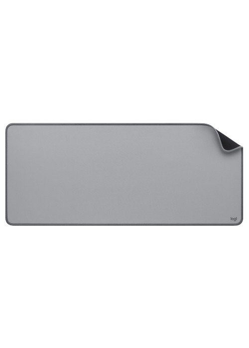 Tapis de bureau Logitech Desk Mat Studio Series – Couleur gris (70 × 30 cm)