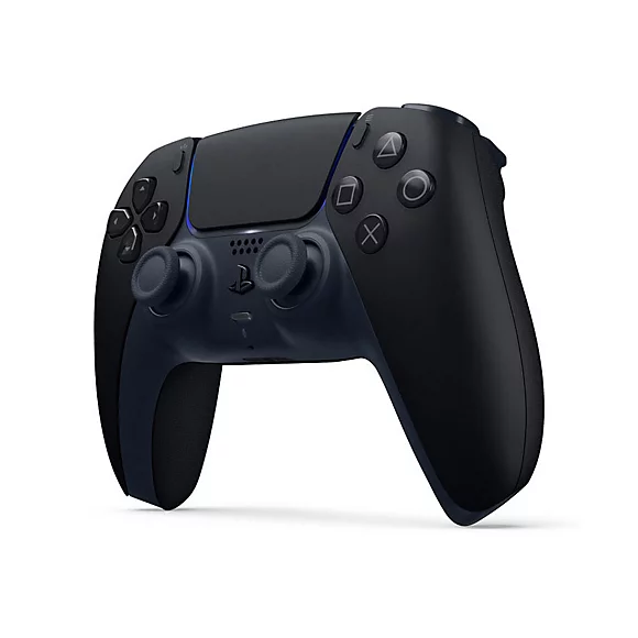 Manette DualSense Midnight Black avec son câble USB